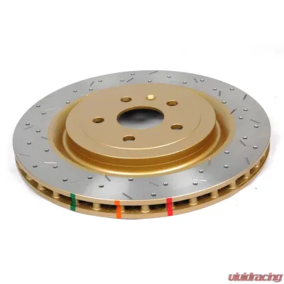 DBA Rear Cross Drilled & Slotted 4000 XS HD Series Rotor Chevrolet Camaro V8 SS 2010+ - 42605XS