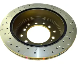DBA Rear Drilled and Slotted 4000 Series Rotor Toyota 4Runner 2010+