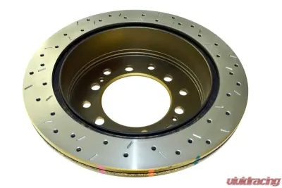 DBA Rear Drilled and Slotted 4000 Series Rotor Toyota 4Runner 2010+ - 42737XS