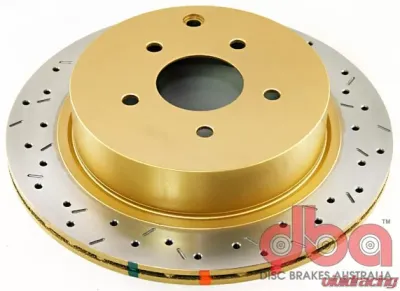 DBA/FX45 Rear Cross Drilled & Slotted 4000 Series Nissan Murano 2005+ | Infiniti FX35 03-06 - 42313XS