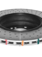 DBA Rear Slotted & Dimpled 4000 Series Rotor BMW 1M E82 11-12                                     - 42281SLVXD - Image 2