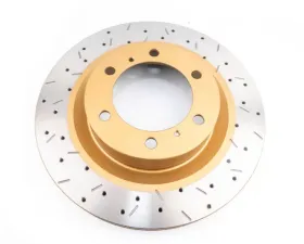 DBA Front Cross Drilled & Slotted 4000 XS HD Series Rotor Rotor Toyota 4Runner 2012