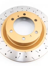 DBA Front Cross Drilled & Slotted 4000 XS HD Series Rotor Rotor Toyota 4Runner 2012                                     - 42736XS - Image 5
