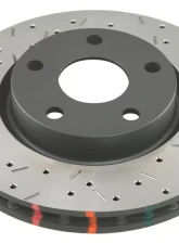 DBA 13-14 Chevrolet Corvette C7-Base Model Front T3 4000 Series Uni-Directional Rotor                                     - 42760BLKXS - Image 4