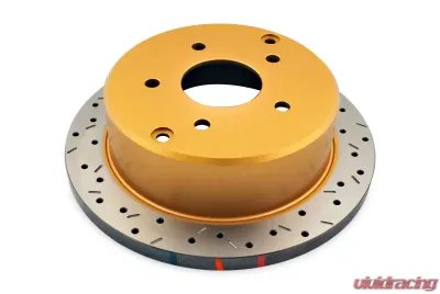 DBA 4000 Series Drilled and Slotted Rear Rotor Pontiac GTO 2004 - 4041XS