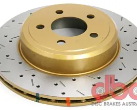 DBA Rear Drilled & Slotted 4000 XS HD Series Rotor Dodge Charger | Magnum | Challenger 08-09