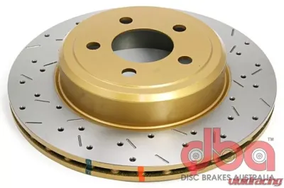 DBA Rear Drilled & Slotted 4000 XS HD Series Rotor Dodge Charger | Magnum | Challenger 08-09 - 42439XS