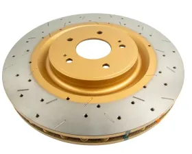 DBA Front Drilled & Slotted 4000 XS HD Series Rotor Mitsubishi EVO X 2008+