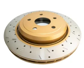 DBA Rear Drilled & Slotted 4000 XS Series Rotor Jeep Grand Cherokee SRT8 12-19