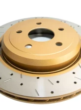 DBA Rear Drilled & Slotted 4000 XS Series Rotor Jeep Grand Cherokee SRT8 12-19                                     - 42633XS - Image 5