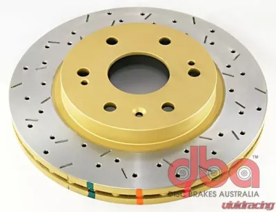 DBA 4000 Series Drilled and Slotted Front Rotor Chevrolet Silverado 06-08 | GMC Sierra - 42010XS