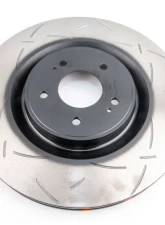 DBA Front Clubspec Road & Race Brake Rotor 4000 T3 Slot Mitsubishi EVO X 2008+                                     - 42224S - Image 2