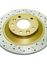 DBA Rear Drilled & Slotted 4000 Series Rotor Mazda MazdaSpeed6 05+ | MX-6 05+                                     - 42961XS - Image 3