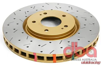 DBA Front Cross Drilled & Slotted 4000 XS HD Series Rotor Mitsubishi Lancer Evo 8 03-05 - 4418XS