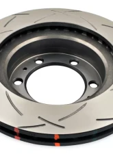 DBA Front 4X4 Survival Series Brake Rotor 4000 T3 Slot Toyota Tacoma 6 Lugs 05-07 | Lexus GX470 2006+                                     - 42716S - Image 5