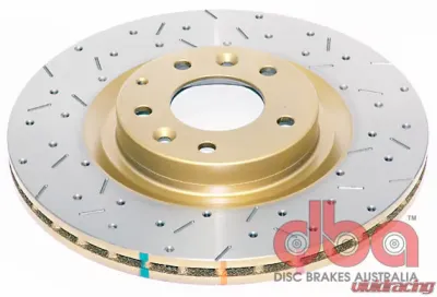 DBA 03-10 RX-8 Sport Suspension Front Drilled & Slotted 4000 Series Rotor - 42550XS