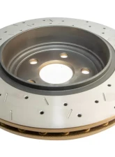 DBA Rear Drilled & Slotted 4000 XS Series Rotor Jeep Grand Cherokee SRT8 12-19                                     - 42633XS - Image 2