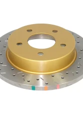 DBA Rear Cross Drilled & Slotted 4000 XS HD Series Rotor Ford Mustang 94-04                                     - 4856XS - Image 3