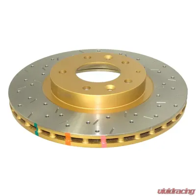 DBA Front Single 4000 Series XS Premium Cross-Drilled & Slotted Mazda MX-5 Miata 2006+ - 42959XS