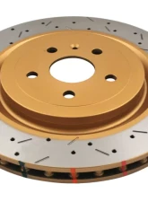 DBA Rear Cross Drilled & Slotted 4000 XS HD Series Rotor Chevrolet Camaro V8 SS 2010+                                     - 42605XS - Image 2