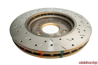 DBA Front Drilled & Slotted 4000 Series Rotor Nissan Frontier 4.0L 2WD 05-07 - 42310XS