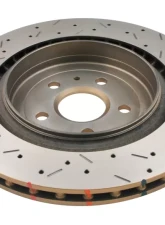 DBA Rear Cross Drilled & Slotted 4000 XS HD Series Rotor Chevrolet Camaro V8 SS 2010+                                     - 42605XS - Image 5