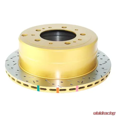 DBA 100 Series Rear Drilled & Slotted 4000 Series Rotor Lexus LX 470 98-05 | Toyota Landcruiser 1998+ - 4789XS