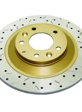 DBA Rear Drilled & Slotted 4000 Series Rotor Mazda MazdaSpeed6 05+ | MX-6 05+                                     - 42961XS - Image 5
