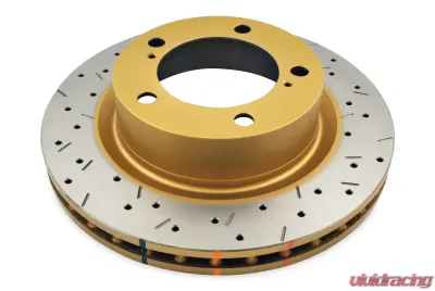 DBA Front Drilled and Slotted 4000 Series Rotor Toyota Landcruiser 200 2007+ - 42722XS