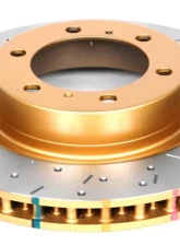 DBA Front Cross Drilled & Slotted 4000 XS HD Series Rotor Rotor Toyota 4Runner 2012                                     - 42736XS - Image 3