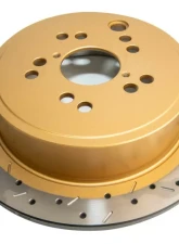 DBA (AU Spec) 10 Lug Slot Rear Drilled & Slotted 4000 Series Rotor Subaru BRZ 2012+ | Scion FR-S                                     - 42659XS-10 - Image 4