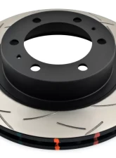 DBA Front 4X4 Survival Series Brake Rotor 4000 T3 Slot Toyota Tacoma 6 Lugs 05-07 | Lexus GX470 2006+                                     - 42716S - Image 2