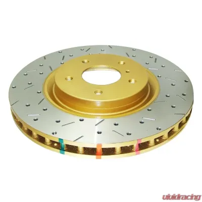 DBA Front Cross Drilled & Slotted 4000 XS HD Series Rotor For w/Brembo Nissan 350Z 03-07 | Infiniti G35 03-04 - 4600XS