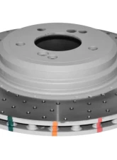 DBA Rear Slotted & Dimpled 4000 Series Rotor BMW 1M E82 11-12                                     - 42281SLVXD - Image 5