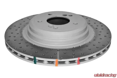 DBA Rear Slotted & Dimpled 4000 Series Rotor BMW 1M E82 11-12 - 42281SLVXD