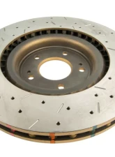 DBA Front Drilled & Slotted 4000 XS HD Series Rotor Mitsubishi EVO X 2008+                                     - 42224XS - Image 2