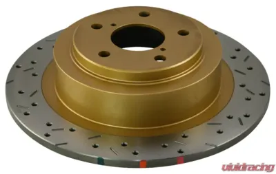 DBA Rear Cross Drilled & Slotted 4000 XS HD Series Rotor Subaru Outback 2.5L 01-04 - 4657XS