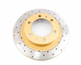 DBA Front Drilled & Slotted 4000 Series Rotor Toyota Tacoma | Lexus GX470