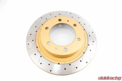 DBA Front Drilled & Slotted 4000 Series Rotor Toyota Tacoma | Lexus GX470 - 42716XS
