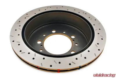 DBA Rear Drilled and Slotted 4000 Series Rotor Toyota Landcruiser 200 2007+ - 42723XS