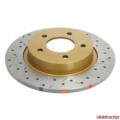 DBA Rear Drilled & Slotted 4000 XS HD Series Rotor Mazda 3 2.3L 04-05 - 42957XS