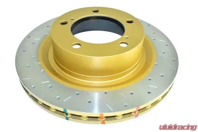 DBA Front Drilled and Slotted 4000 Series Rotor Toyota Sequoia 08-10 | Tundra 2WD 07-10 - 42724XS