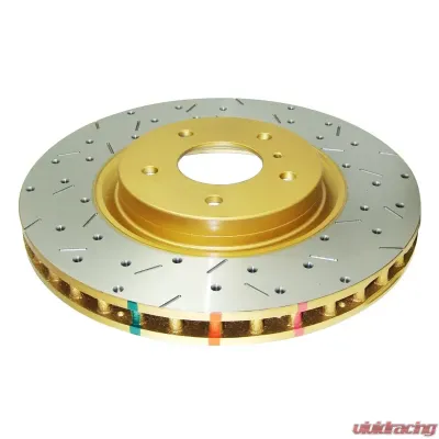 DBA Front Cross Drilled & Slotted 4000 XS HD Series Rotor For w/Brembo Nissan 350Z 03-07 | Infiniti G35 03-04 - 4600XS
