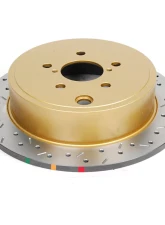 DBA (AU Spec) 10 Lug Slot Rear Drilled & Slotted 4000 Series Rotor Subaru BRZ 2012+ | Scion FR-S                                     - 42659XS-10 - Image 2
