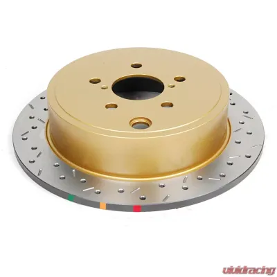 DBA (AU Spec) 10 Lug Slot Rear Drilled & Slotted 4000 Series Rotor Subaru BRZ 2012+ | Scion FR-S - 42659XS-10