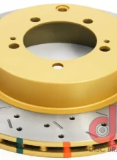 DBA Rear Cross Drilled & Slotted 4000 XS HD Series Rotor Mitsubishi Lancer Evo 8 03-05                                     - 4419XS - Image 5