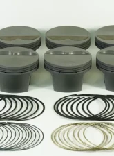 Mahle MS Piston Set SBC 350ci 4.000in Bore 3.480/3.5stk 6.0in Rod .927 Pin -5cc 10.4 CR Set of 8                                     - 930200300 - Image 2