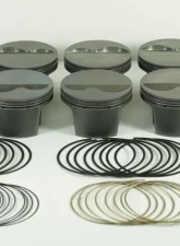 Mahle MS Piston Set Chevy 358ci 4.035in Bore 3.500in Stroke 5.7in Rod .927in Pin -4cc 10.5 CR                                     - 930202535 - Image 2