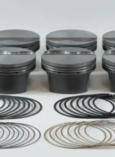 Mahle MS Piston Set Chevy LS Flat Top 382cid 3.78in Bor 3.622in Stk 6.098in Rd .945 Pin -4.2cc 9.7CR                                     - 930218580 - Image 2