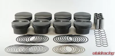 Mahle MS Chevrolet LS 5.3L 325cid 3.780in Bore x 1.299CH 3.622 Stroke 14.0cc 12.4 CR - Pist Set of 8 - 930220180